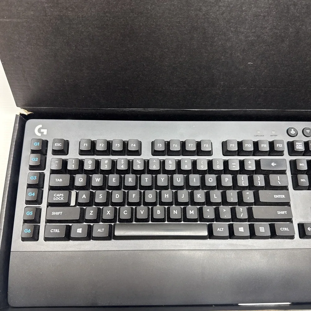 Logitech G613 LIGHTSPEED Wireless Mechanical Tactile Switch Gaming Keyboard Open